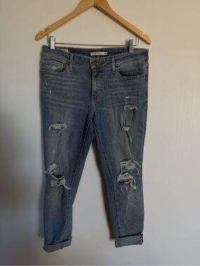 Levi’s 711 Skinny Jeans | Distressed Light Wash | Size 29